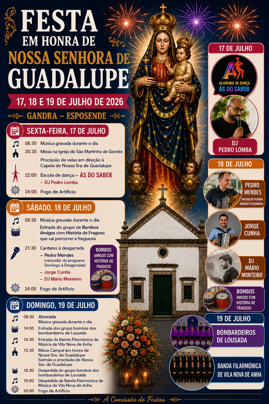 flyer festa Sra. Guadalupe